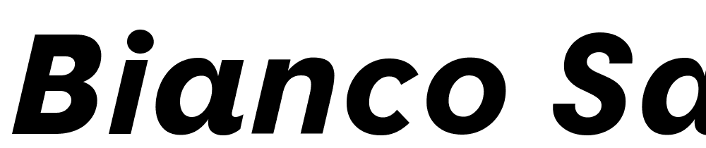 Bianco-Sans-ExtraBold-Italic font family download free