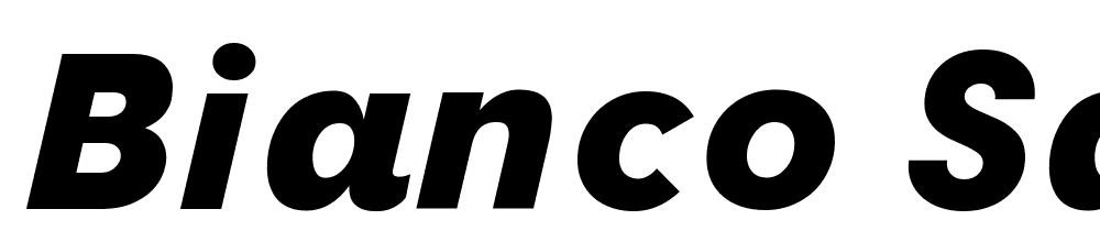 Bianco-Sans-Heavy-Italic font family download free