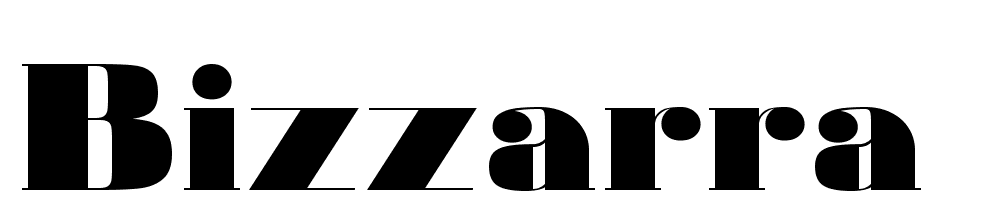 Bizzarra font family download free