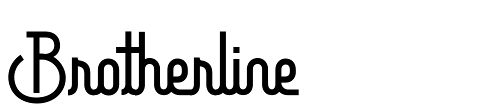 Brotherline font family download free