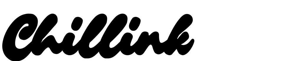 Chillink font family download free