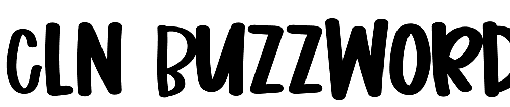 CLN-BuzzwordHL font family download free