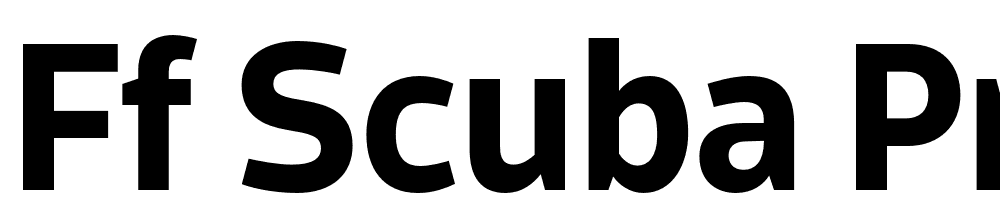 FF Scuba Pro font family download free