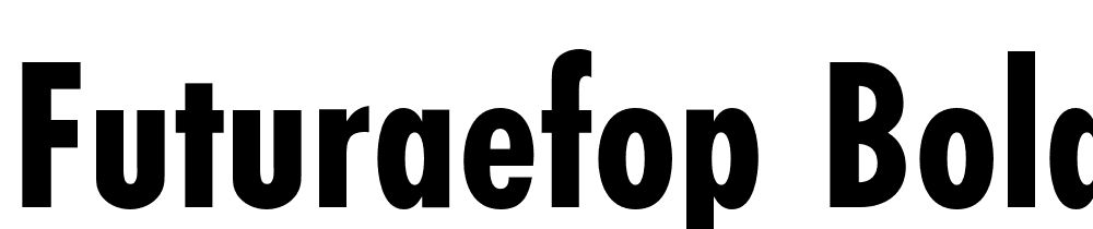 FuturaEFOP-BoldCon font family download free