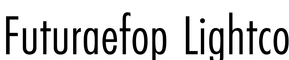FuturaEFOP-LightCon font family download free
