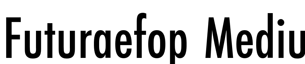 FuturaEFOP-MediumCon font family download free