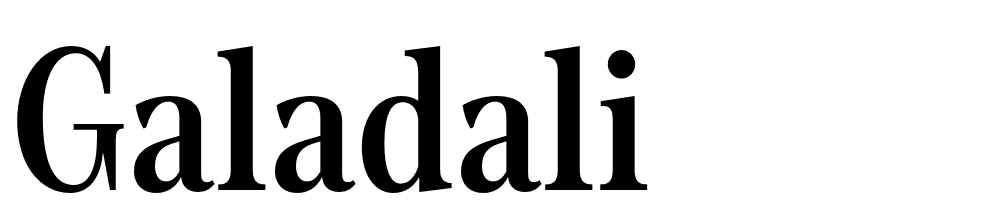 Galadali font family download free