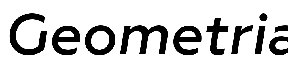 Geometria-MediumItalic font family download free
