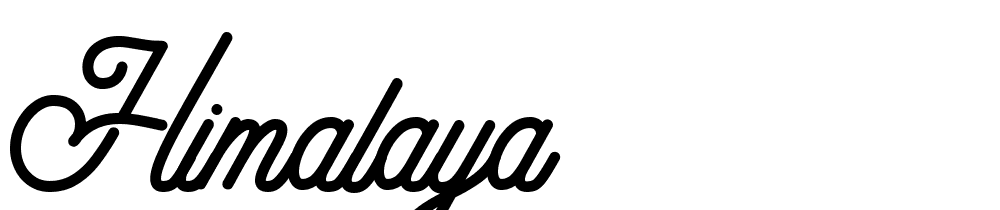 Himalaya font family download free