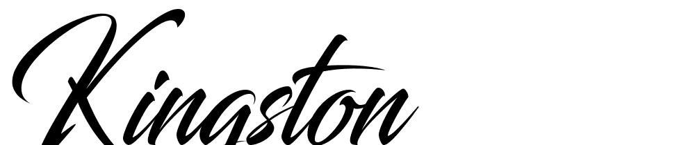 Kingston font family download free