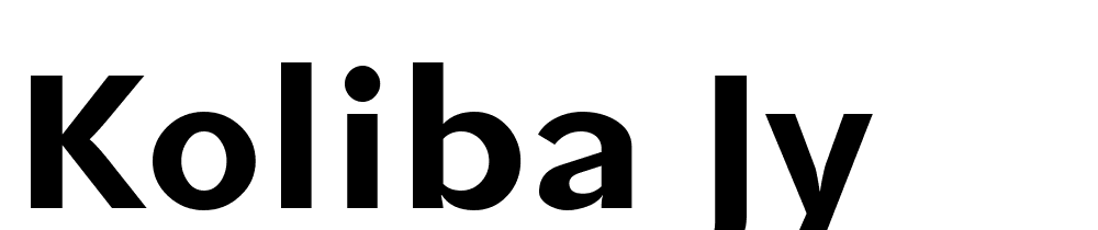 Koliba JY font family download free