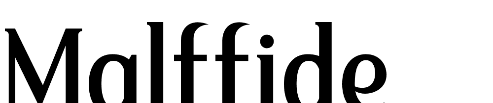 Malffide font family download free