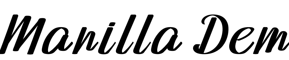 Manilla-DEMO-FONT font family download free