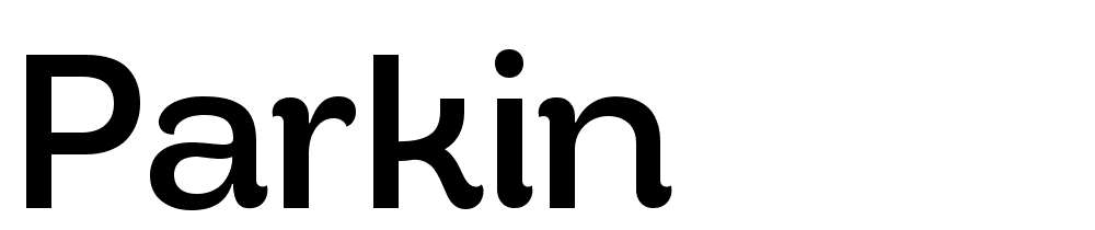 Parkin font family download free