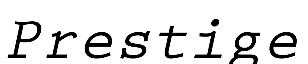 Prestige-Elite-Std-Bold-Slanted font family download free