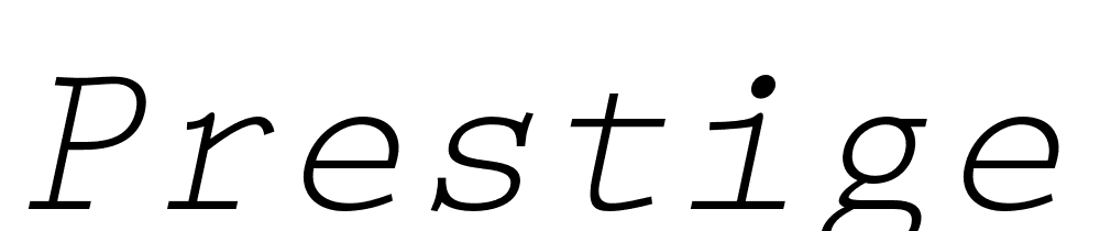 Prestige-Elite-Std-Slanted font family download free