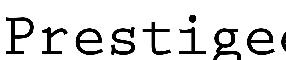PrestigeEliMOT-Bold font family download free