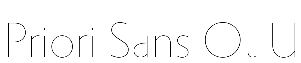 Priori-Sans-OT-Ultra-Light font family download free
