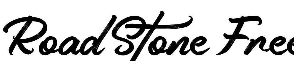 Road-Stone-FreePersonaUse-Script font family download free