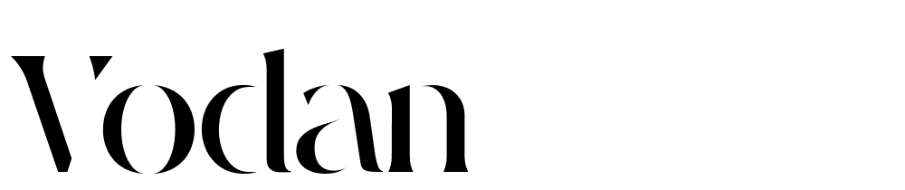 Vodan font family download free