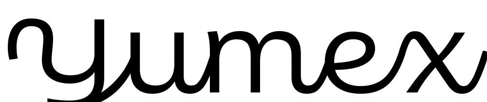 Yumex Script font family download free