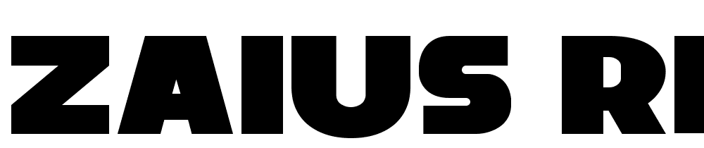 Zaius-Regular font family download free