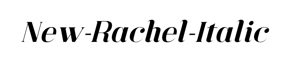 New-Rachel-Italic