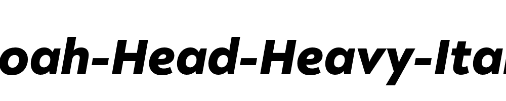 Noah-Head-Heavy-Italic