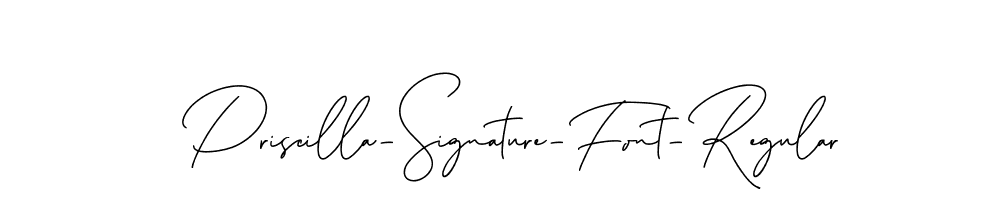 Priscilla-Signature-Font-Regular