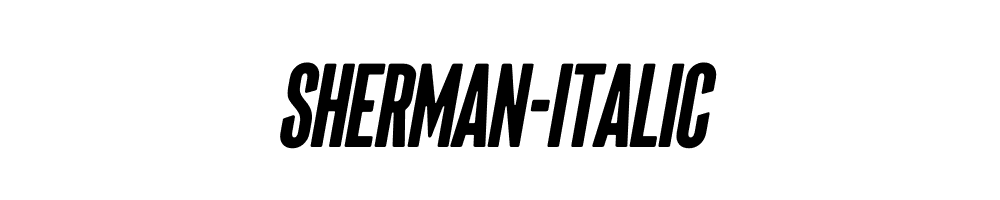 Sherman-Italic