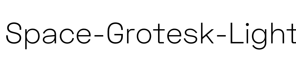 Space-Grotesk-Light