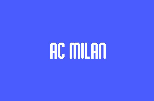 AC Milan Font Font