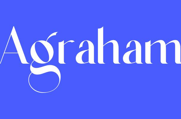 Agraham Font
