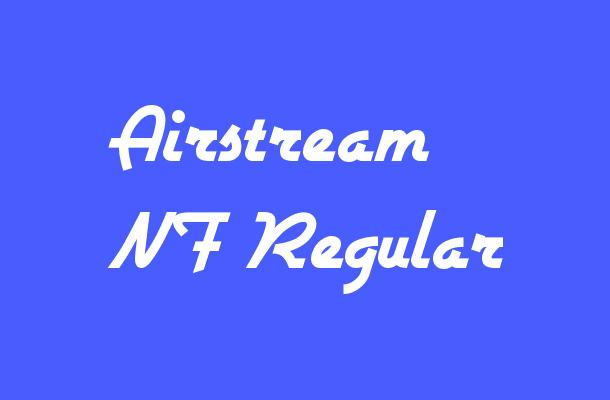 Airstream NF Regular Font
