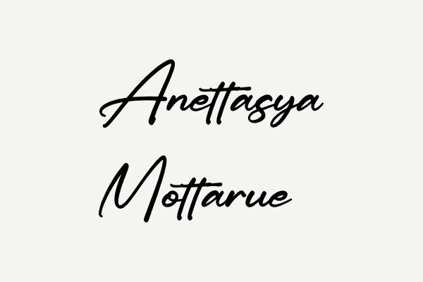 Anettasya Mottarue Font