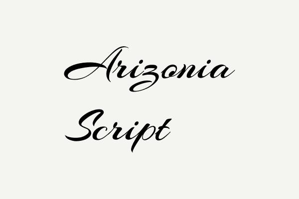 Arizonia Script Font