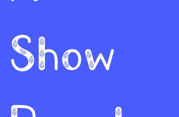 Autumn Show Regular Font