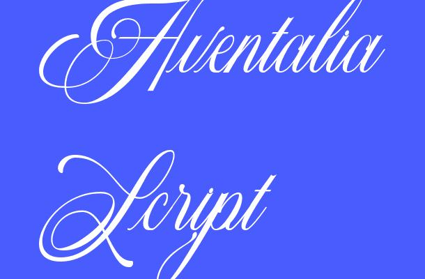 Aventalia Script Font
