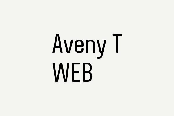 Aveny T WEB Font