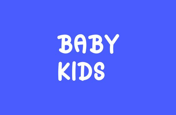 Baby Kids Font