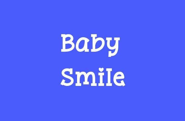 Baby Smile Font