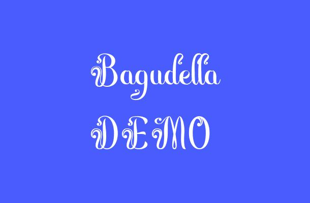 Bagudella DEMO Font