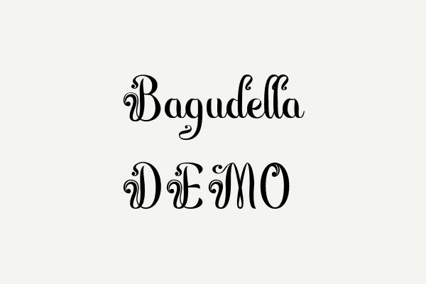 Bagudella DEMO Font