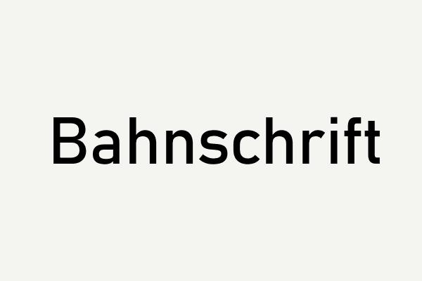 Bahnschrift Font