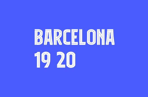 Barcelona 19-20 Font