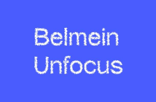 Belmein Unfocus Font