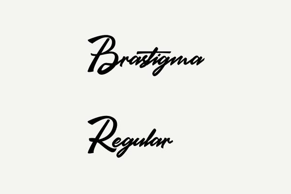 Brastigma Regular Font