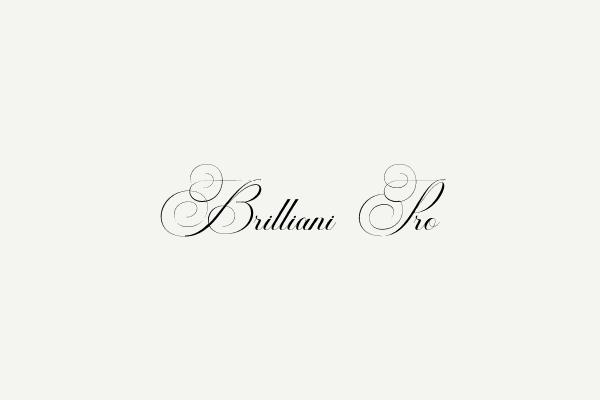 Brilliani Pro Font