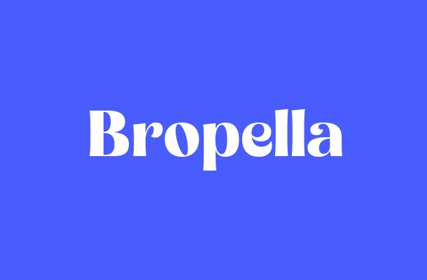 Bropella Font