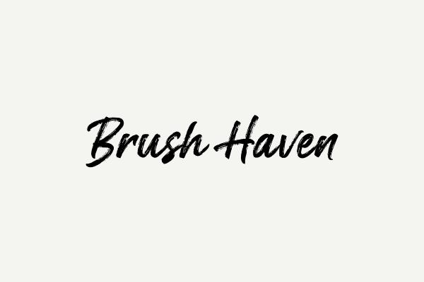 Brush Haven Font